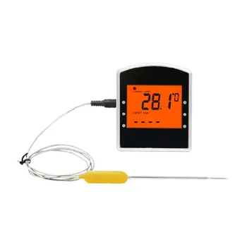 Bluetooth Food Thermometer with Long Probe LCD Display for Meat BBQ Kitchen Tool
Bluetooth Food Thermometer with Long Probe LCD Display for Meat BBQ Kitchen Tool