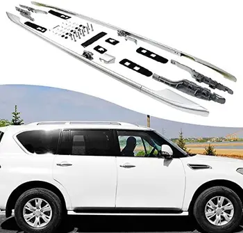 2PCS Fit for Nissan- Patrol Y62 2011-2020 Aluminum Roof Side Rail Roof Rack Side Rail Bars - Silver
2PCS Fit for Nissan- Patrol Y62 2011-2020 Aluminum Roof Side Rail Roof Rack Side Rail Bars - Silver