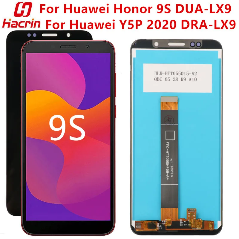 For Huawei Honor 9S DUA-LX9 LCD Display+Touch Screen Replacement No Dead Pixel Tested Screen On For Huawei Y5P DRA-LX9 5.45inch
For Huawei Honor 9S DUA-LX9 LCD Display+Touch Screen Replacement No Dead Pixel Tested Screen On For Huawei Y5P DRA-LX9 5.45inch