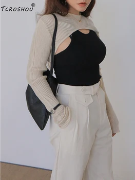 Irregular hem, round neck, pullover, short knit, sweater, waistcoat, ladies autumn new style, personality, versatile, top, thin
Irregular hem, round neck, pullover, short knit, sweater, waistcoat, ladies autumn new style, personality, versatile, top, thin