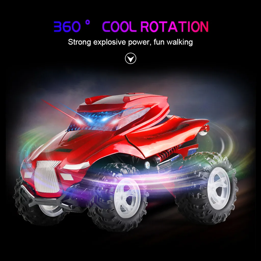 Kids 360° Rotate Stunt Car Model RC 4WD High Speed Remote Control Off-road Toy
Kids 360° Rotate Stunt Car Model RC 4WD High Speed Remote Control Off-road Toy