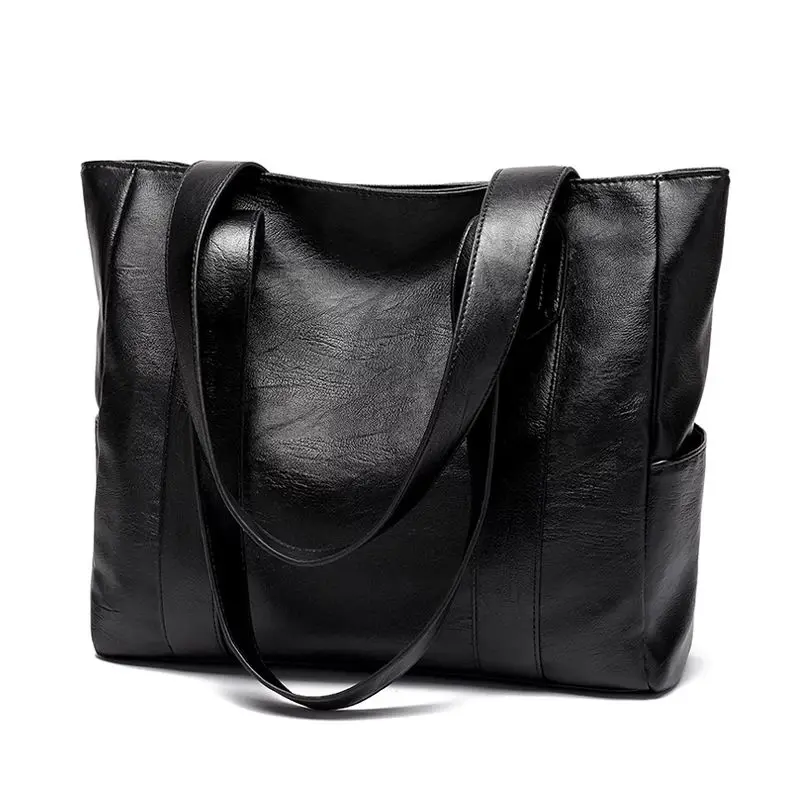 2020 Best Option Women Handbags Large Capacity Retro Stitching Shoulder Bags PU Big Bag Popular for Girls
2020 Best Option Women Handbags Large Capacity Retro Stitching Shoulder Bags PU Big Bag Popular for Girls
