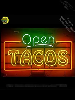 Open Tacos Neon Sign Bear neon bulb Sign neon lights for Beer Pub Real glass Windows Garage Wall Sign Shopping Hall Sign Board
Open Tacos Neon Sign Bear neon bulb Sign neon lights for Beer Pub Real glass Windows Garage Wall Sign Shopping Hall Sign Board
