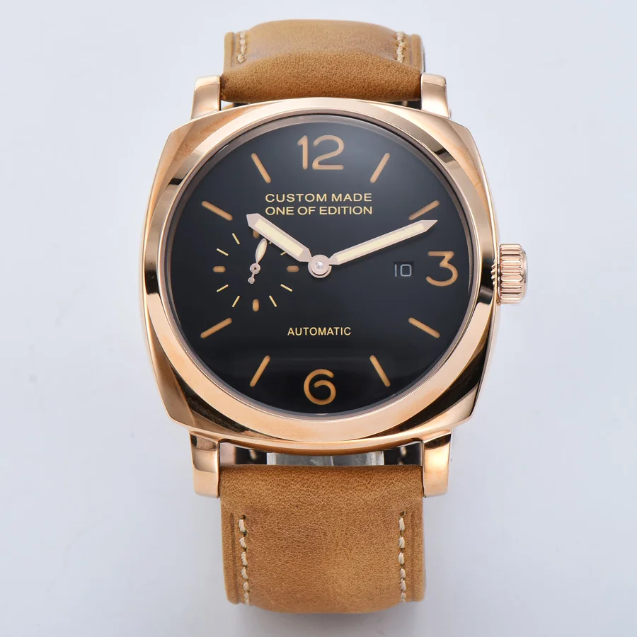 automatic mechanical watch watch men date 316L Solid stainless steel pvd Luminous waterproof date 47MM NH21
automatic mechanical watch watch men date 316L Solid stainless steel pvd Luminous waterproof date 47MM NH21