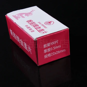 Blood Cover 22mmx26mm For Blood Cells Counting Chamber Clear Slides Cover Glass Use With Neubauer Hemocytometer 100 pcs/pk
Blood Cover 22mmx26mm For Blood Cells Counting Chamber Clear Slides Cover Glass Use With Neubauer Hemocytometer 100 pcs/pk