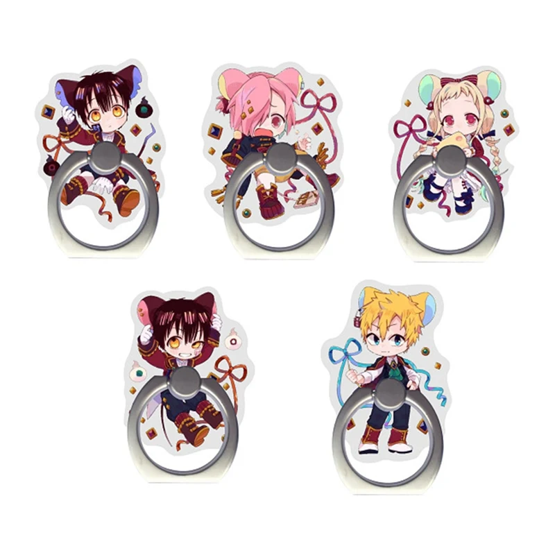 Cute Cartoon Mobile Phone Stand Holder Anime Toilet-Bound Hanako-kun Phone Finger Ring Holder For Mobile Phone Accessories
Cute Cartoon Mobile Phone Stand Holder Anime Toilet-Bound Hanako-kun Phone Finger Ring Holder For Mobile Phone Accessories
