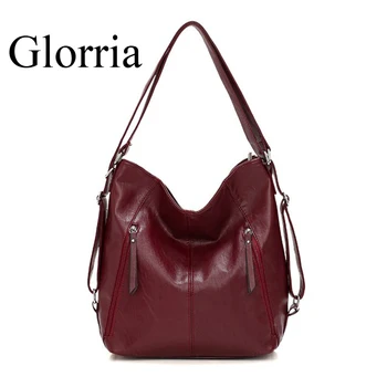Glorria Luxury Leather Bags Women Backpacks Female Shoulder Bag Ladies Bagpack Vintage School Bags For Girls Travel Back Mochila
Glorria Luxury Leather Bags Women Backpacks Female Shoulder Bag Ladies Bagpack Vintage School Bags For Girls Travel Back Mochila