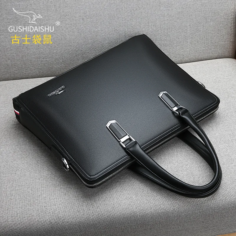 Gu shi Daishu MEN'S Handbag Men's Bag Leather Briefcase Men's Business Casual Leather Bag Cross Single-shoulder Laptop Backpack
Gu shi Daishu MEN'S Handbag Men's Bag Leather Briefcase Men's Business Casual Leather Bag Cross Single-shoulder Laptop Backpack