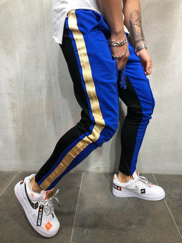 Mens Joggers Streetwears Fitness Sportswear Tracksuit Bottoms Skinny Trousers Men's Hip Hop Sweatpants Gyms Jogger Casual Pants
Mens Joggers Streetwears Fitness Sportswear Tracksuit Bottoms Skinny Trousers Men's Hip Hop Sweatpants Gyms Jogger Casual Pants