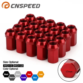 20pcs HEX 17mm M12*1.25 M12*1.5 Lug Nuts 7075-T6 Aluminum Taper conical seat 32 mm length Wheel Nuts JDM Accessories
20pcs HEX 17mm M12*1.25 M12*1.5 Lug Nuts 7075-T6 Aluminum Taper conical seat 32 mm length Wheel Nuts JDM Accessories