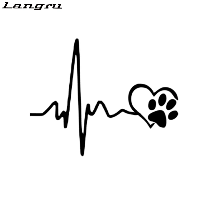 Heartbeat Love Dog Footprints Creative Vinyl Car Sticker Decals Car Accessories Jdm
Heartbeat Love Dog Footprints Creative Vinyl Car Sticker Decals Car Accessories Jdm