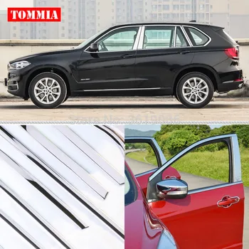 TOMMIA Full Window Middle Pillar Molding Sill Trim Chromium Styling Strips Stainless Steel For BMW X5 2014-2016
TOMMIA Full Window Middle Pillar Molding Sill Trim Chromium Styling Strips Stainless Steel For BMW X5 2014-2016