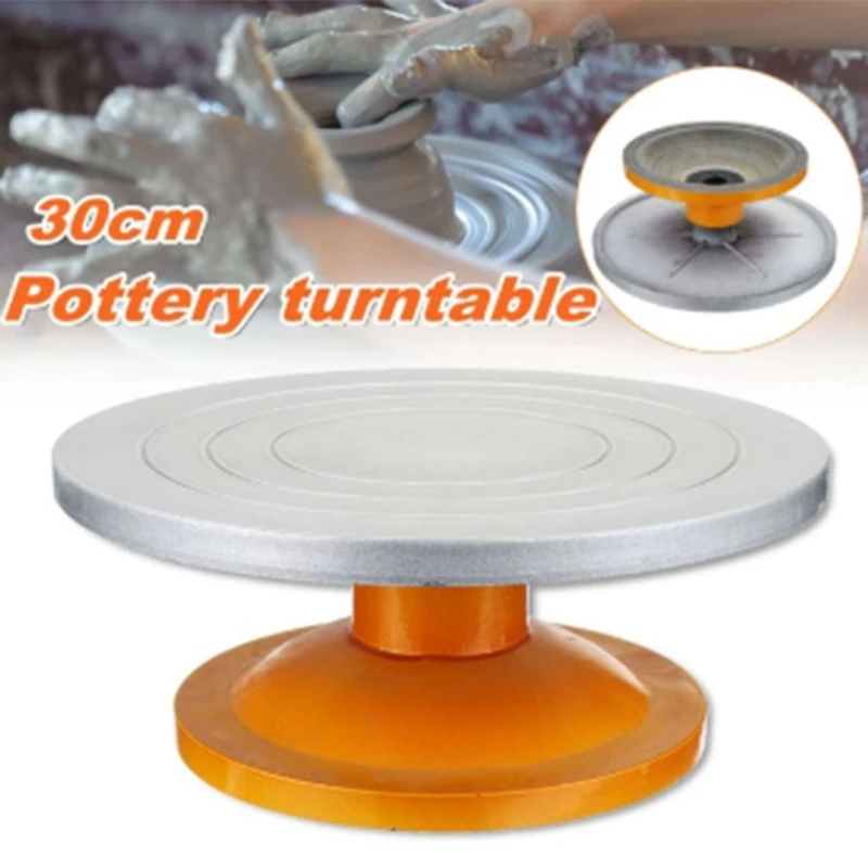 30Cm Pottery Wheel Modelling Platform Sculpting Turntable Model Making Clay Sculpture Tools Round Rotary Turn Plate Tool | Дом и сад