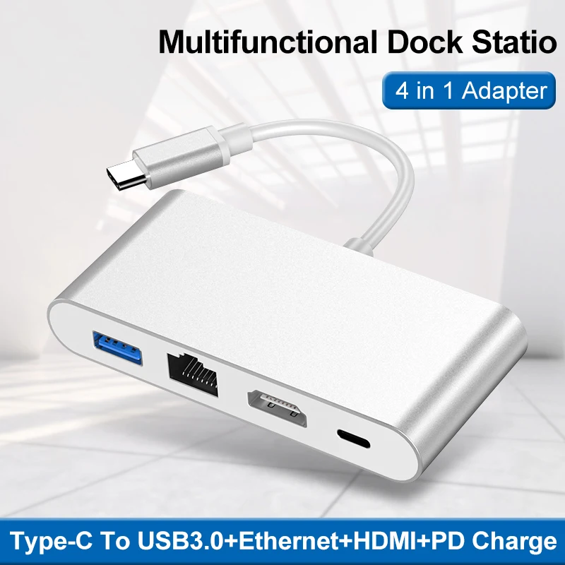 Type C Thunderbolt 3 to HDMI Gigabit Lan RJ45 Ethernet Adapter USB-C PD USB 3.0 Hub for MacBook Galaxy S10 Dex Huawei P30
Type C Thunderbolt 3 to HDMI Gigabit Lan RJ45 Ethernet Adapter USB-C PD USB 3.0 Hub for MacBook Galaxy S10 Dex Huawei P30
