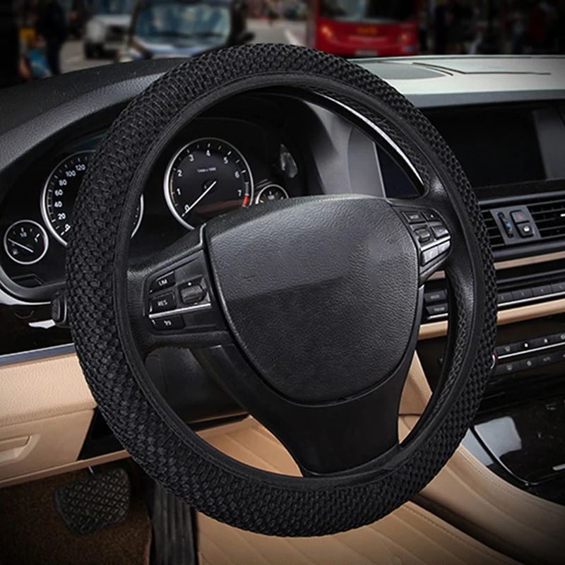 Universal Car Steering Wheel Cover Breathable Non-slip Protector Car Decoration Steering Wheel Cover
Universal Car Steering Wheel Cover Breathable Non-slip Protector Car Decoration Steering Wheel Cover