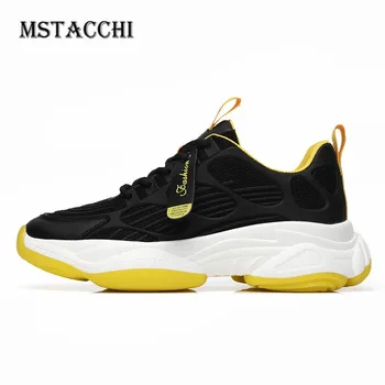 MStacchi Big Size 38-48 Sneakers Leisure Breathable Air Mesh Men's Vulcanized Shoes Height Increasing Thick Bottom Casual Shoes
MStacchi Big Size 38-48 Sneakers Leisure Breathable Air Mesh Men's Vulcanized Shoes Height Increasing Thick Bottom Casual Shoes