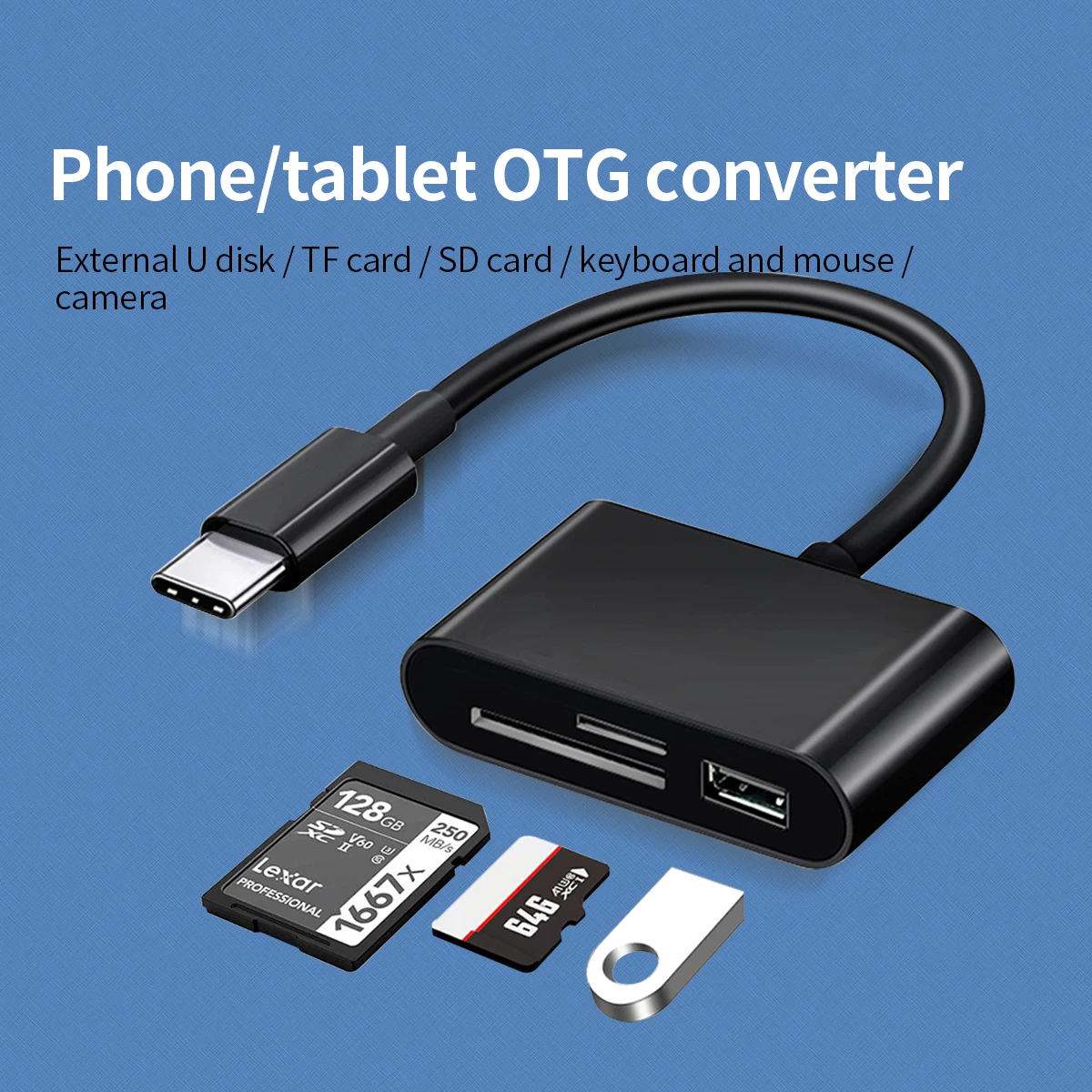 Переходник ANMONE для кардридера Micro SD/TF Macbook мобильного телефона Samsung Huawei | Мобильные