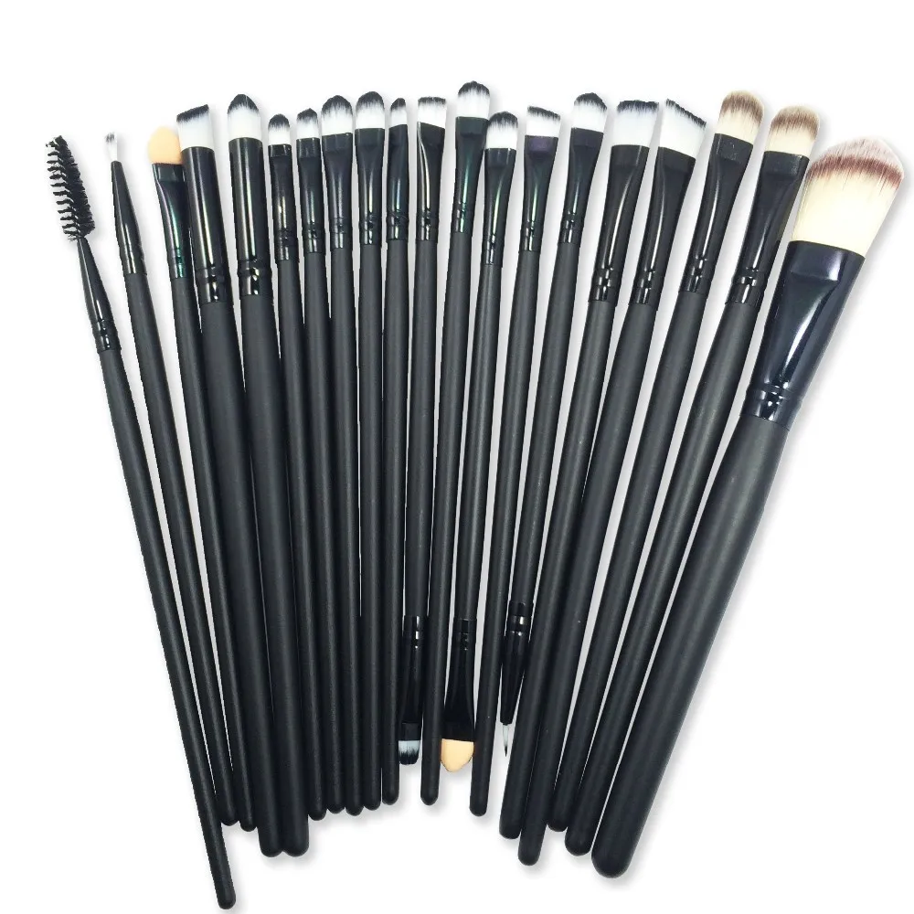 20Pcs Professional Makeup Brushes Set Powder Foundation Eyeshadow Make Up Brushes Cosmetics Soft Synthetic Hair
20Pcs Professional Makeup Brushes Set Powder Foundation Eyeshadow Make Up Brushes Cosmetics Soft Synthetic Hair