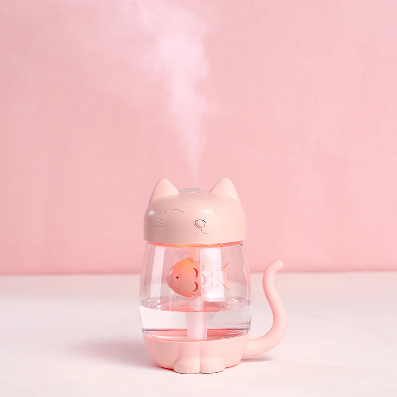 Customizable Cat Desktop Bedroom Air Atomization Mute Three-in-One USB Mini Creative New Style Humidifier
Customizable Cat Desktop Bedroom Air Atomization Mute Three-in-One USB Mini Creative New Style Humidifier