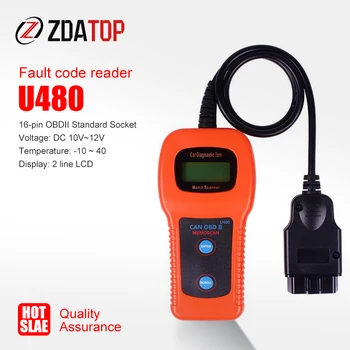 Professional U480 Fault Code Reader U480 OBDII CAN BUS/ Engine Code Reader U480 Car or Truck AUTO Diagnostic Engine Scanner
Professional U480 Fault Code Reader U480 OBDII CAN BUS/ Engine Code Reader U480 Car or Truck AUTO Diagnostic Engine Scanner