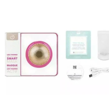 New SEALED Face Makeup Mini Smart Treatment Device Fuchsia LED THERMO Activated Mask Heat and Vibrate Pink Blue Red 3 LED Light
New SEALED Face Makeup Mini Smart Treatment Device Fuchsia LED THERMO Activated Mask Heat and Vibrate Pink Blue Red 3 LED Light