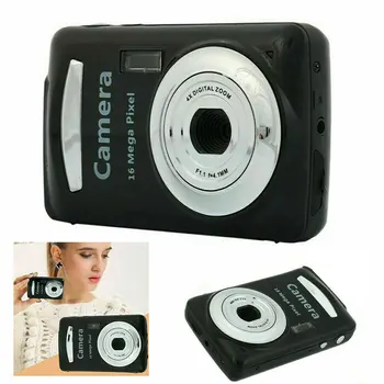 2.4 Inch Portable Mini Practical Durable 16 Megapixels Digital Camera Ultralight Black High Definition Handheld Battery Powered
2.4 Inch Portable Mini Practical Durable 16 Megapixels Digital Camera Ultralight Black High Definition Handheld Battery Powered
