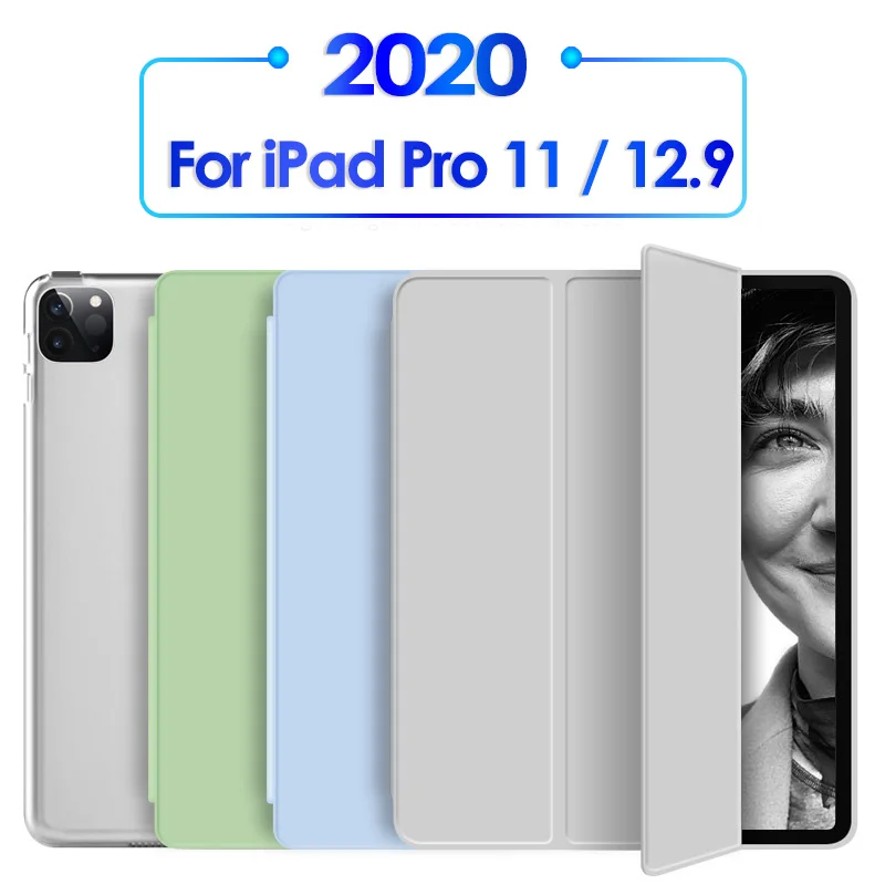 For iPad pro 2020 case iPad Pro 11 2nd Gen Silicone flip Cover for iPad pro 12.9 4th gen pu leather case stand TPU Soft shell
For iPad pro 2020 case iPad Pro 11 2nd Gen Silicone flip Cover for iPad pro 12.9 4th gen pu leather case stand TPU Soft shell