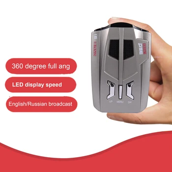 Car Detector English Russian Voice Version Broadcast LED Display Speed Detector DC Charging Port Fully 16 Band Receiver
Car Detector English Russian Voice Version Broadcast LED Display Speed Detector DC Charging Port Fully 16 Band Receiver