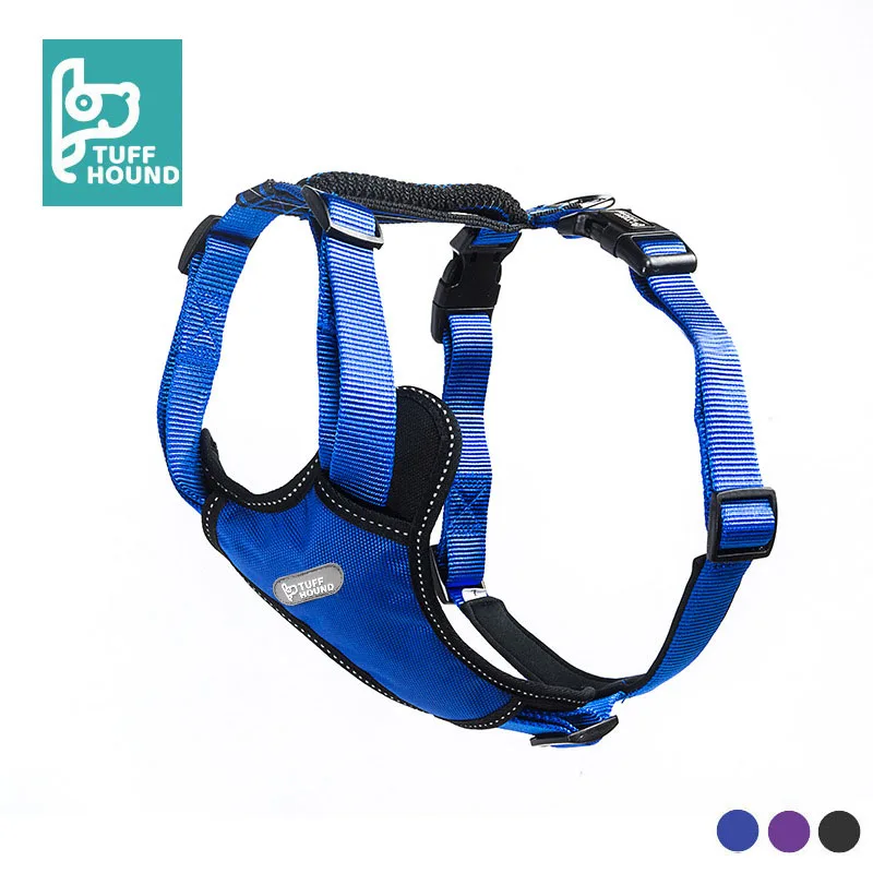 TUFF HOUND Small Medium Dog Harness Collar Car Dogs Collars And Harnesses No Pull Elastic Handle Adjustable Pet Harness Collar
TUFF HOUND Small Medium Dog Harness Collar Car Dogs Collars And Harnesses No Pull Elastic Handle Adjustable Pet Harness Collar