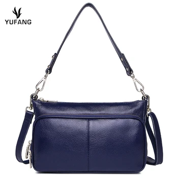 YUFANG Ladies Handbags Solid Color Women Messenger Bag Genuine Leather Shoulder Bag Female Candy Color Socialite Tote Sofe
YUFANG Ladies Handbags Solid Color Women Messenger Bag Genuine Leather Shoulder Bag Female Candy Color Socialite Tote Sofe