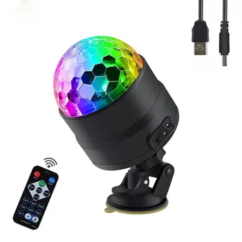 Mini Multicolor LED Stage Light 4W USB powered Sound actived Rotating Car Music DJ Disco Ball flashing Light LED Party Lamp
Mini Multicolor LED Stage Light 4W USB powered Sound actived Rotating Car Music DJ Disco Ball flashing Light LED Party Lamp