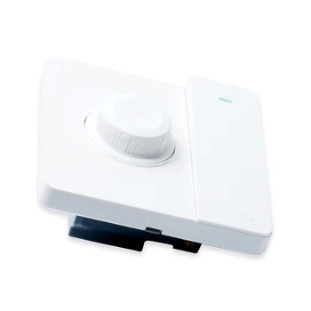220V Ceiling Fan Governor 86 type Concealed Installation Speed Regulating Switch Panel Stepless Speed Change with Light Switch 
220V Ceiling Fan Governor 86 type Concealed Installation Speed Regulating Switch Panel Stepless Speed Change with Light Switch