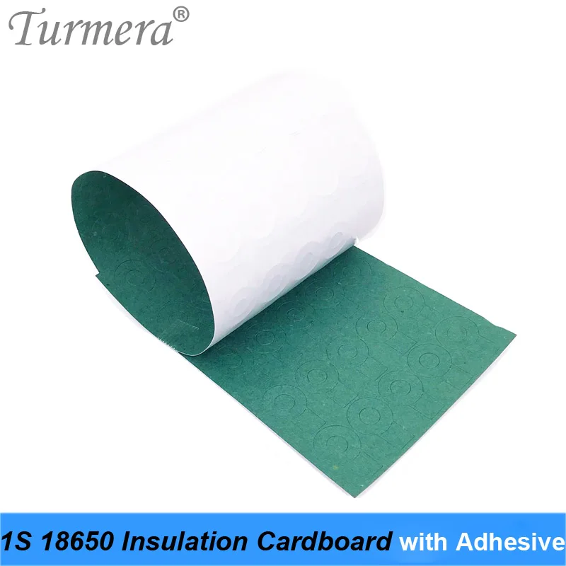 70pcs 1S 18650 Battery Insulation Gasket Barley Paper Battery Pack Cell Insulating Glue Patch Positive Electrode Insulated Pad Turmera 01