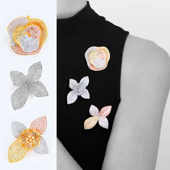 GODKI Luxury Full Micro Zircon Party Bouquet Pendant Brooch Pins for Women Wedding Badges Brooches Lapel Backpack Bag Accessory
GODKI Luxury Full Micro Zircon Party Bouquet Pendant Brooch Pins for Women Wedding Badges Brooches Lapel Backpack Bag Accessory