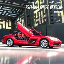 1:32 SLR Roadster Convertible Alloy Sports Car Model Diecast Metal Toy Vehicle Model Simulation Sound Light Collection Kids Gift
1:32 SLR Roadster Convertible Alloy Sports Car Model Diecast Metal Toy Vehicle Model Simulation Sound Light Collection Kids Gift