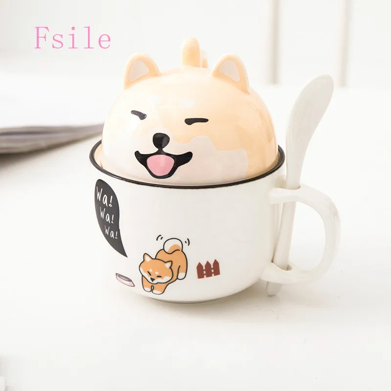 Ceramic Cup with Lid Spoon Cute Large Capacity Coffee Mug Personality Creative Trend Couple Cup Male and Female Student Gift Cup
Ceramic Cup with Lid Spoon Cute Large Capacity Coffee Mug Personality Creative Trend Couple Cup Male and Female Student Gift Cup