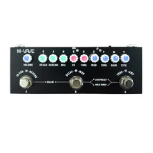 M-VAVE CUBE BABY Rechargeable Multi Effects Pedal Delay Chorus Phaser Reverb Support PC Importing 3rd Party EGuitar Multi-effect
M-VAVE CUBE BABY Rechargeable Multi Effects Pedal Delay Chorus Phaser Reverb Support PC Importing 3rd Party EGuitar Multi-effect