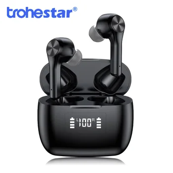 TWS Wireless Bluetooth 5.0 Earphones Charging Case LED Display Waterproof Earphone Auto Pairing Transmission Distance 18M Earbud
TWS Wireless Bluetooth 5.0 Earphones Charging Case LED Display Waterproof Earphone Auto Pairing Transmission Distance 18M Earbud