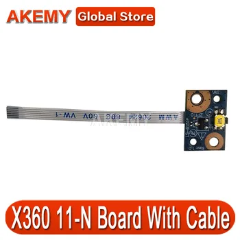 NEW For HP Pavilion X360 11-N Series 11-n011dx Power Button Board With Cable 755733-001 LS-B151P
NEW For HP Pavilion X360 11-N Series 11-n011dx Power Button Board With Cable 755733-001 LS-B151P