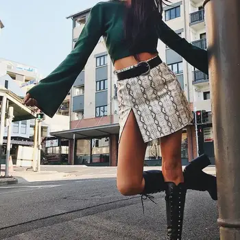 84090 Super Fire High Waist Split Milk Silk Snake Skirt Classic Color Contrast Versatile A-shape Wrap Arm Skirt
84090 Super Fire High Waist Split Milk Silk Snake Skirt Classic Color Contrast Versatile A-shape Wrap Arm Skirt