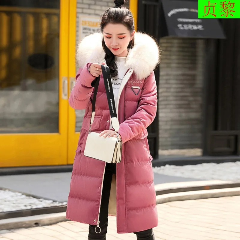 Thin over-the-Knee down Jacket Cotton-padded Clothes INS Velvet Cotton-padded Jacket Coat 2018 New Style Thick Winter Student Co
Thin over-the-Knee down Jacket Cotton-padded Clothes INS Velvet Cotton-padded Jacket Coat 2018 New Style Thick Winter Student Co