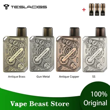 Electronic Cigarette Original Tesla Punk Pod System Kit with 600mAh Battery & 1.2ml Pod Box Mod Pod Kit vs Drag nano/ Vinci X
Electronic Cigarette Original Tesla Punk Pod System Kit with 600mAh Battery & 1.2ml Pod Box Mod Pod Kit vs Drag nano/ Vinci X