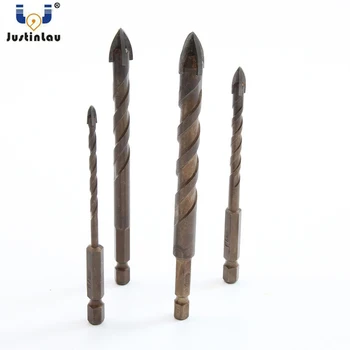 JUSTINLAU Lengthen Cross Hex Tile Bits Glass Ceramic Concrete Hole Opener Alloy Triangle Drill Size 3/4/5/6/8/10/12 mm
JUSTINLAU Lengthen Cross Hex Tile Bits Glass Ceramic Concrete Hole Opener Alloy Triangle Drill Size 3/4/5/6/8/10/12 mm