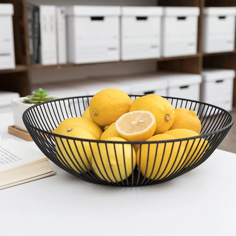 Currently Available Northern European-Style Creative Fruit Basket Modern Minimalist Fruit Plate Living Room Home Snacks Storage
Currently Available Northern European-Style Creative Fruit Basket Modern Minimalist Fruit Plate Living Room Home Snacks Storage