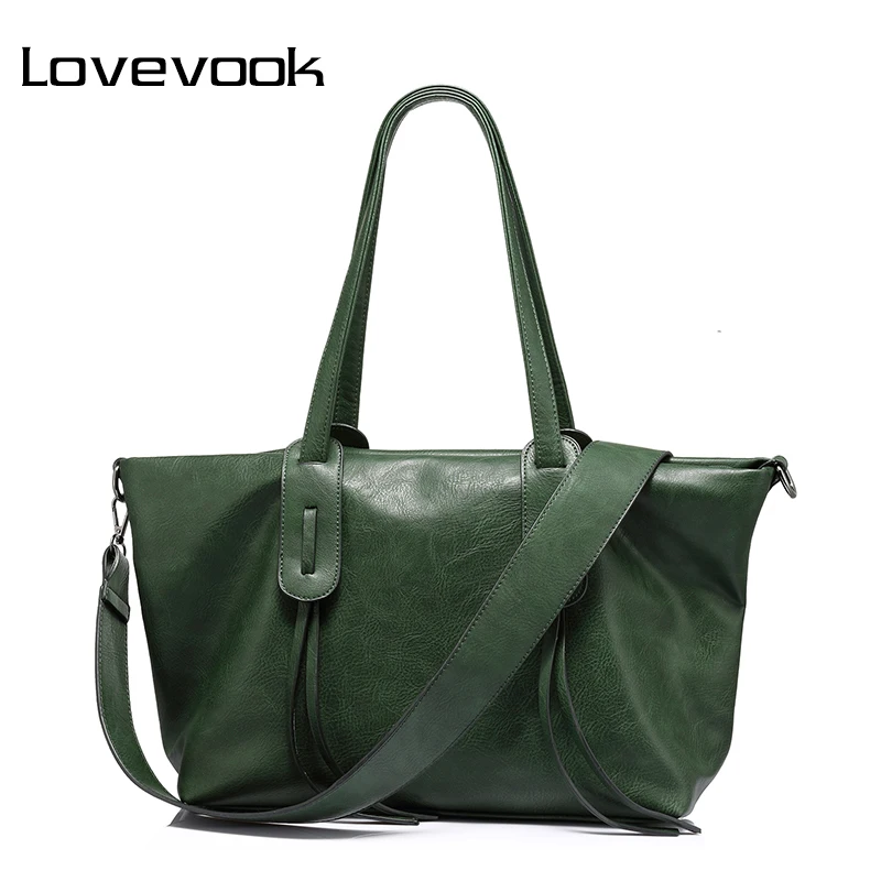 Женская наплечная сумка LOVEVOOK темно фиолетовые сумки через плечо большой емкости