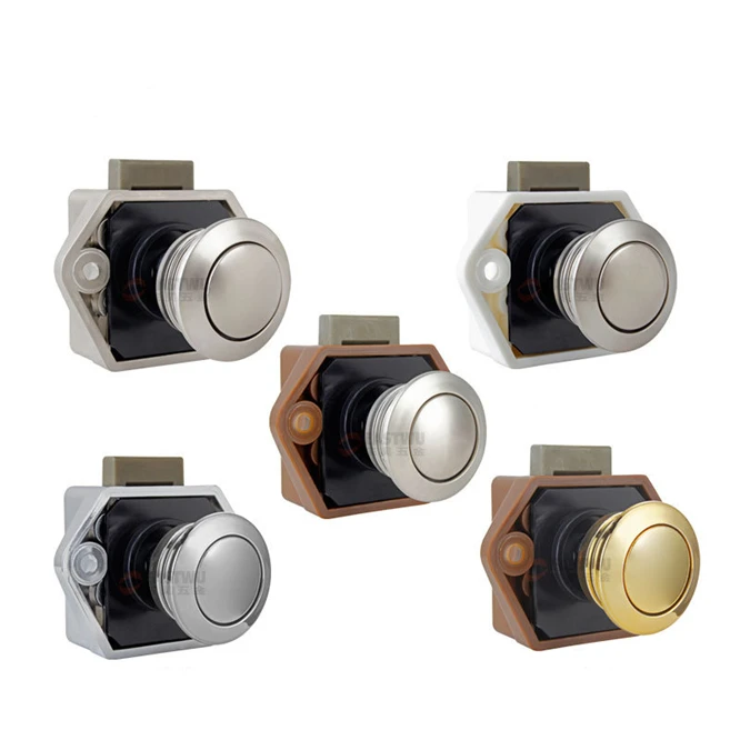 3 years warranty Camper Car Push Lock Diameter 20mm Caravan Boat Motor Home Cabinet Drawer Latch Button Lock Furniture Hardware
3 years warranty Camper Car Push Lock Diameter 20mm Caravan Boat Motor Home Cabinet Drawer Latch Button Lock Furniture Hardware