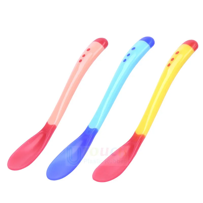 New Baby Soup Spoons Healthy Infant Sensing Temperature Sucker Tool Kitchen Cooking Spoon Rice Spoon Children Tableware
New Baby Soup Spoons Healthy Infant Sensing Temperature Sucker Tool Kitchen Cooking Spoon Rice Spoon Children Tableware