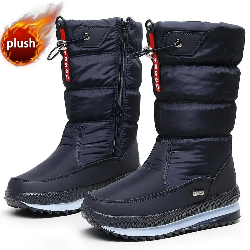 Women snow boots 2022 platform for winter boots thick plush waterproof non-slip boots fashion winter shoes warm fur botas mujer
Women snow boots 2022 platform for winter boots thick plush waterproof non-slip boots fashion winter shoes warm fur botas mujer