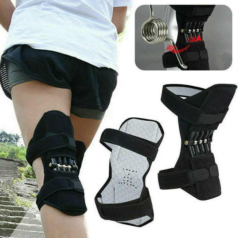 Elbow Knee Pads Power Lift Joint Support Knee Pads Powerful Rebound Spring Force Protection Booster Old Cold Leg Knee Band
Elbow Knee Pads Power Lift Joint Support Knee Pads Powerful Rebound Spring Force Protection Booster Old Cold Leg Knee Band