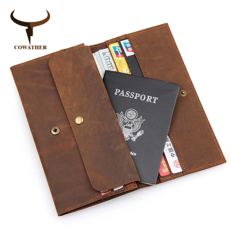 COWATHER long men wallet 100% high quality cow genuine leather male purse fashion vintage design cowhide wallets free shipping
COWATHER long men wallet 100% high quality cow genuine leather male purse fashion vintage design cowhide wallets free shipping